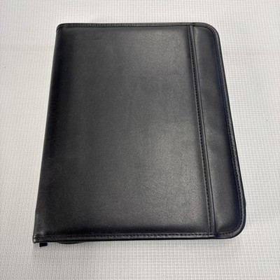 Samsill 70820 Professional Padfolio Wrap Around Security Zipper Portfolio 10x13