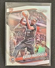 2025 Panini Prizm WNBA - Rayah Marshall #47 Silver Prizm (RC)