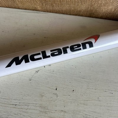 2013 McLaren 12C Coupe Spider Double Sided Poster Specifications Orange Silver
