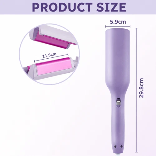 YOUKUKE 32mm Ceramic Tourmaline Curling Wand, photo 4