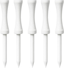 Step Down Golf Tees 2-1/8"or 2-3/4"or 3-1/4" 100 Count Wooden Golf Castle Tees