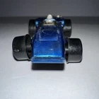 Vintage 1970 Indy Eagle Blue Sizzlers Mattel Hot Wheels Mexico