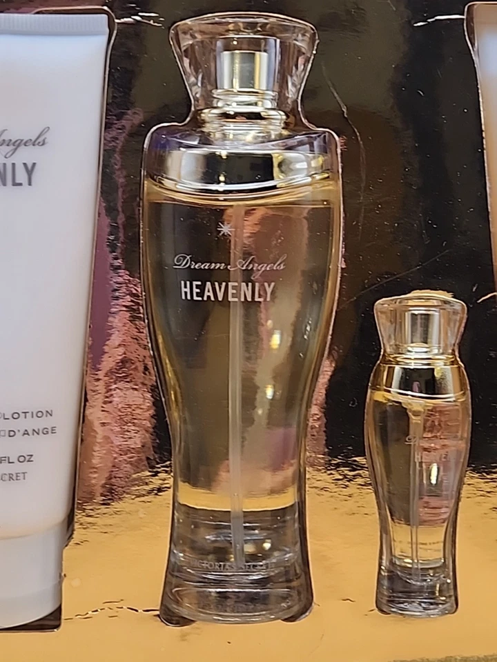 Victorias Secret Dream Angels Juego de Regalo Celestial Perfume 2.5 Loción Lavado Mini .25 Foto 4 de 4