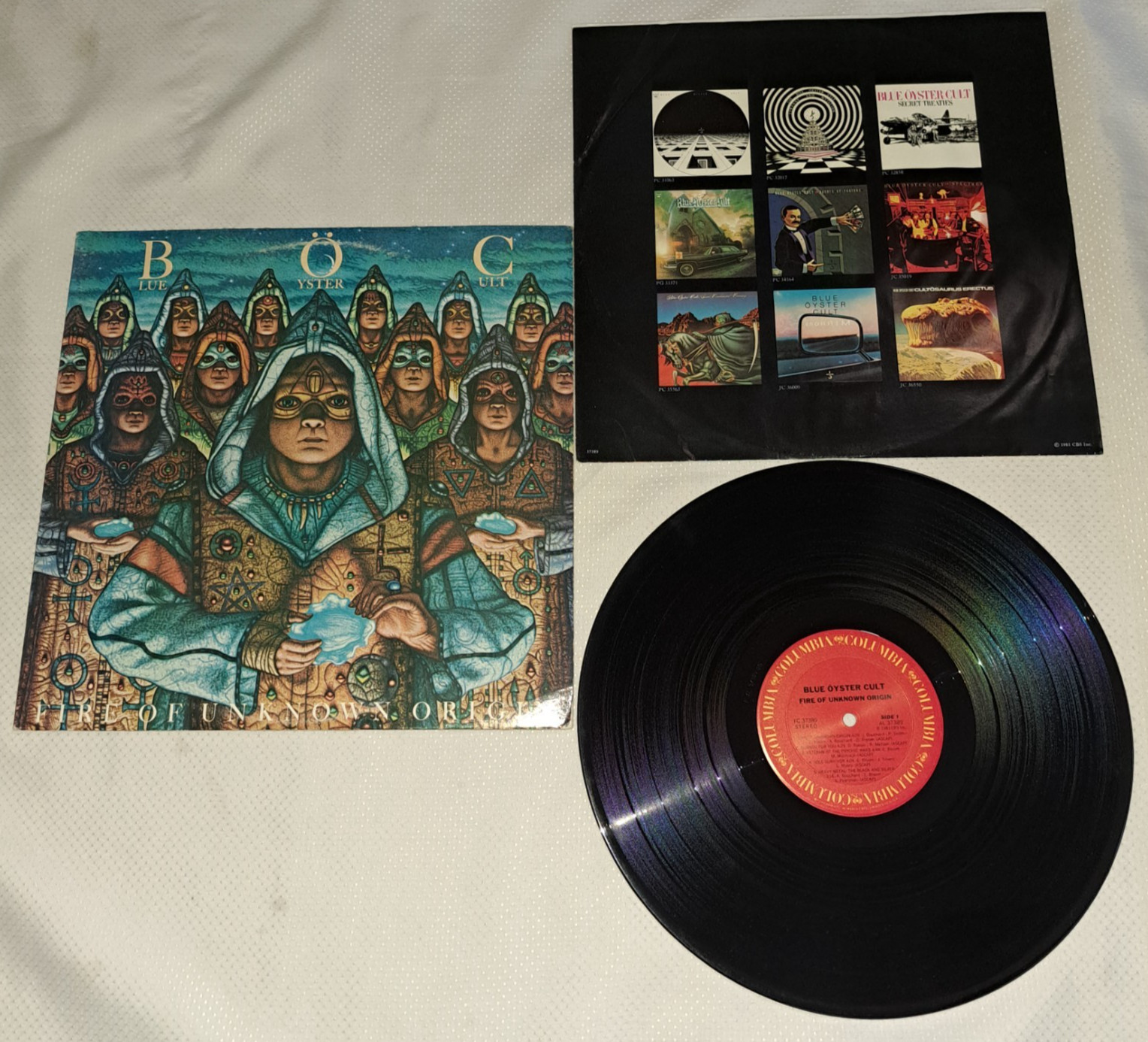 Blue Oyster Cult Fire Of Unkown Origin LP