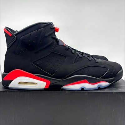 Nike Air Jordan Retro Infrared Black Basketball Shoes Size 16