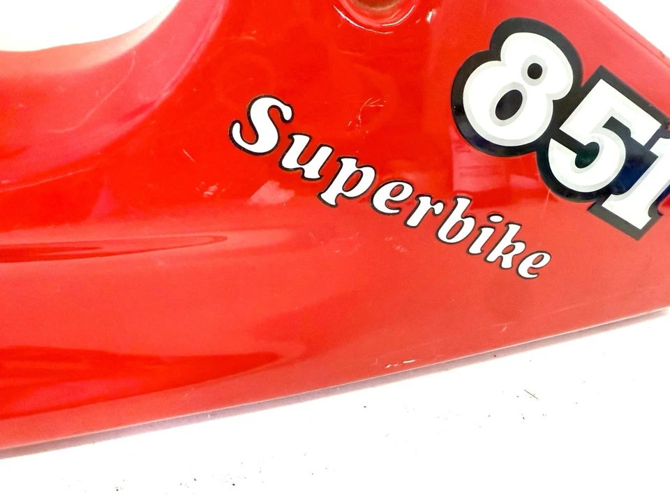 Подлинный б/у Ducati 851 Strada красный левая сторона хвост обтекатель капот панели 48230061A - Изображение 2 из 4