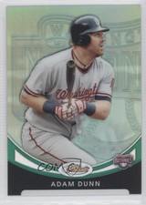 2010 Topps Finest Green Refractor 22/99 Adam Dunn #24 f6o