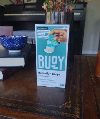 Buoy Electrolyte Drops Daily Hydration Supplement 9 Pack DATE 07/2026