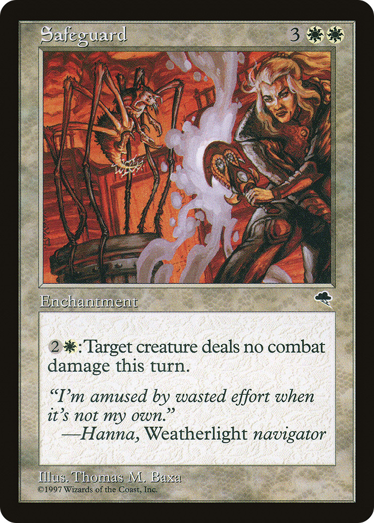 Safeguard (x4) - Tempest  - R39 - EX/NM  - 4RCards