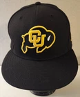 New Era Colorado Buffaloes 59FIFTY Fitted Hat Size 8 University Of Colorado