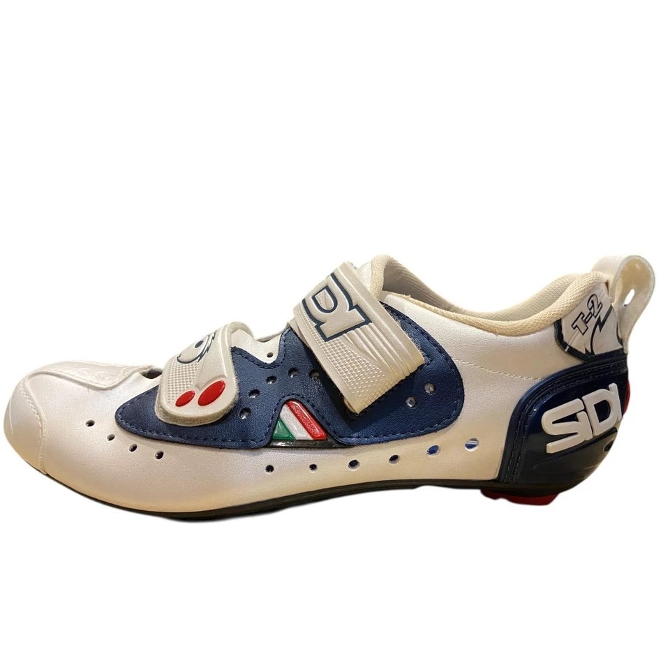 Sidi T2 Carbon 男式铁人三项骑行鞋 尺码 41 美码 7.5 全新 — 第 2/4 张图片