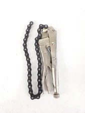 VTG Petersen Dewitt Vise Grip Locking Chain Clamp 20R Pipe Wrench USA
