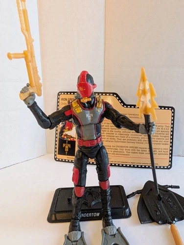 GI Joe Undertow v5 Convention 2015 Exclusive Iron Grenadiers Complete File Card