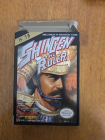 Shingen the Ruler Nintendo 1990 NES - Complete- Tested Cib With Map Nice
