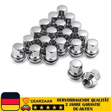 Radmuttern Kegelbund M12x1,5 SW19 für Ford VOLVO Alu Felgen Mutter Mondeo Chrom