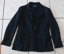 Polo Ralph Lauren Blue Label Cotton Blazer Navy women's size 6 EUC H519