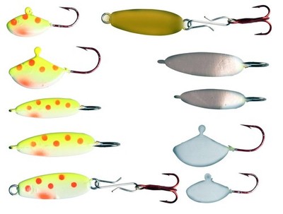 Ron Thompson Ice Combo Lure 2 Kunstköderset Forellenköder 30-teilig Eisangeln