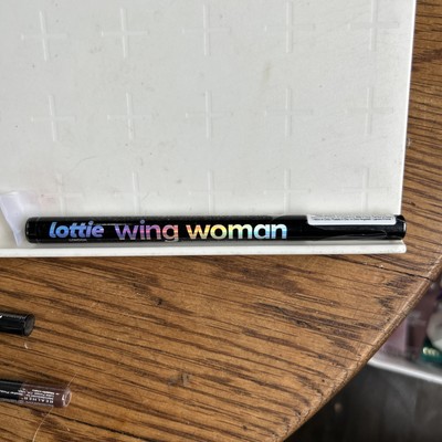 Lottie London Wing Woman Liquid Eyeliner Pen ~ Black (0.06oz/1.8mL) NWOB SEALED