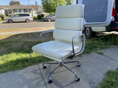 executive Herman Miller Authentic Eames Soft Pad leather Chair like knew 2022 da