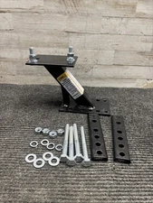 MaxxHaul 80071 Powder Coat Black Trailer Spare Carrier with Tire Locking Bracket