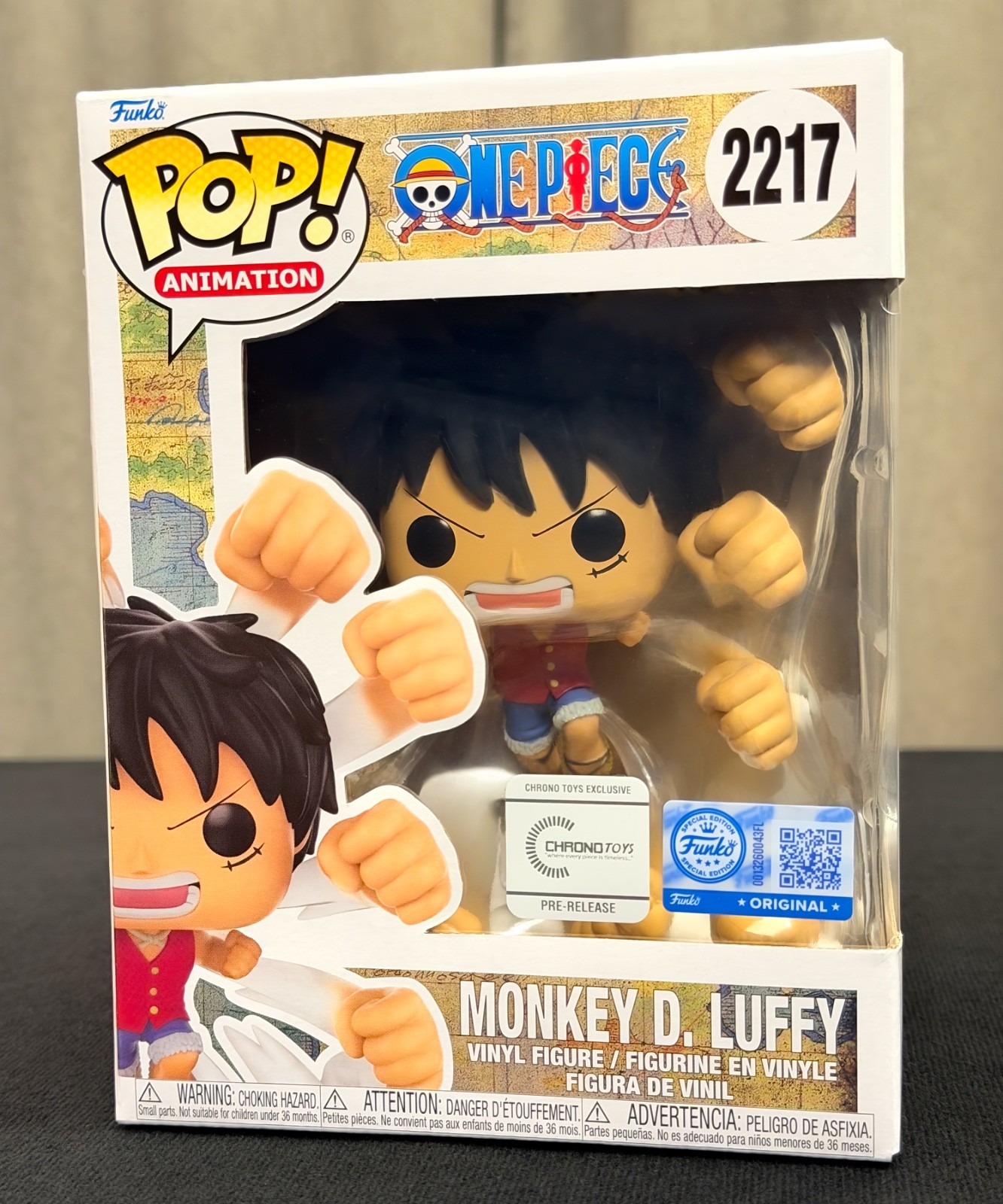 Funko Pop!One Piece-Monkey D. Luffy Gum Gatling-Chronotoys-Pre Release-Exclusive