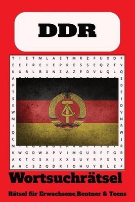 Wortsuchrtsel zum Thema DDR: Wortsuchr?tsel mit leicht lesbaren Druck zum Thema 