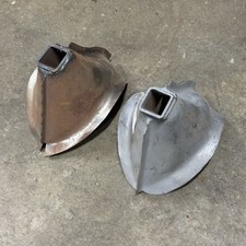 Porsche 356 A B Jack Point Spur Receiver Repair Section Pair