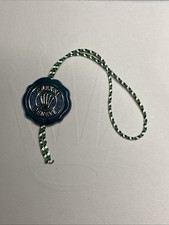 ROLEX   Green Hang Tag Crown Hologram Superlative Official Product Minty