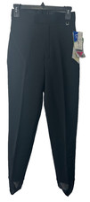 NEW Roffe Womens VTG Jett Ski Pant Size 10 Regular Black Stretch Stirrup 90s C2