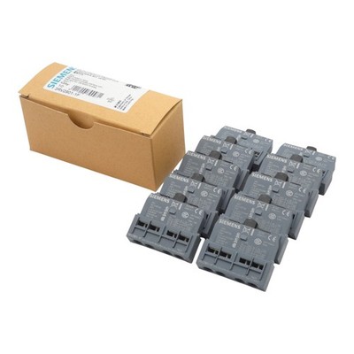 10x Siemens 3RV2901-1F E-Stand: 01 Hilfsschalter querliegend -unused/OVP-