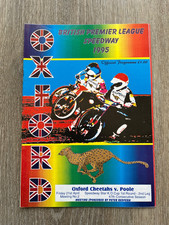poole speedway programme 21st april 1995 v oxford .k.o. cup 1st round