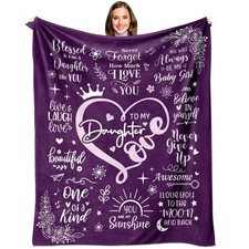 Birthday Gifts for Daughter, Birthday Daughter Gift from Mom Mother Dad, Grad...