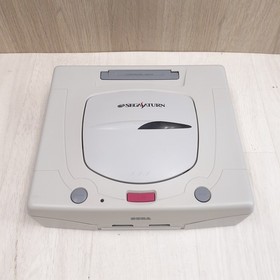 Sega Saturn console white bundle with 5 Games & 2 controllers Japan DAYTONA USA