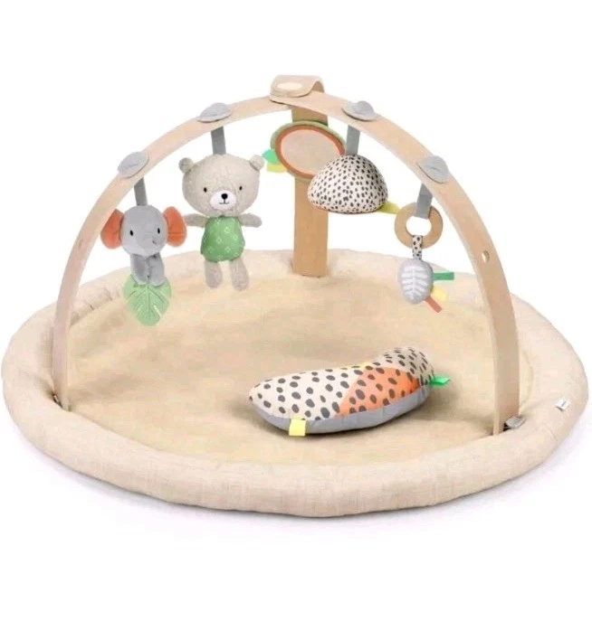 Ingenuity Every Season Plush Lambswool Baby Play Gym and Play Mat (New)
Opens in a new window or tab