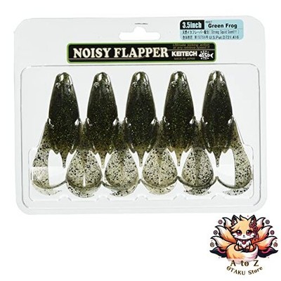 NEU Keitech Noisy Flapper 3,5 Zoll #469 Green Frog