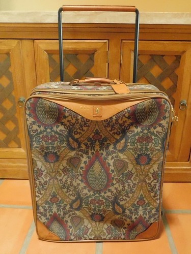 Vtg. HARTMANN PAISLEY TAPESTRY ROLLER 