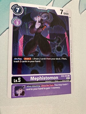 Mephistomon EX2-042 C Digimon CCG | Digital Hazard Near Mint