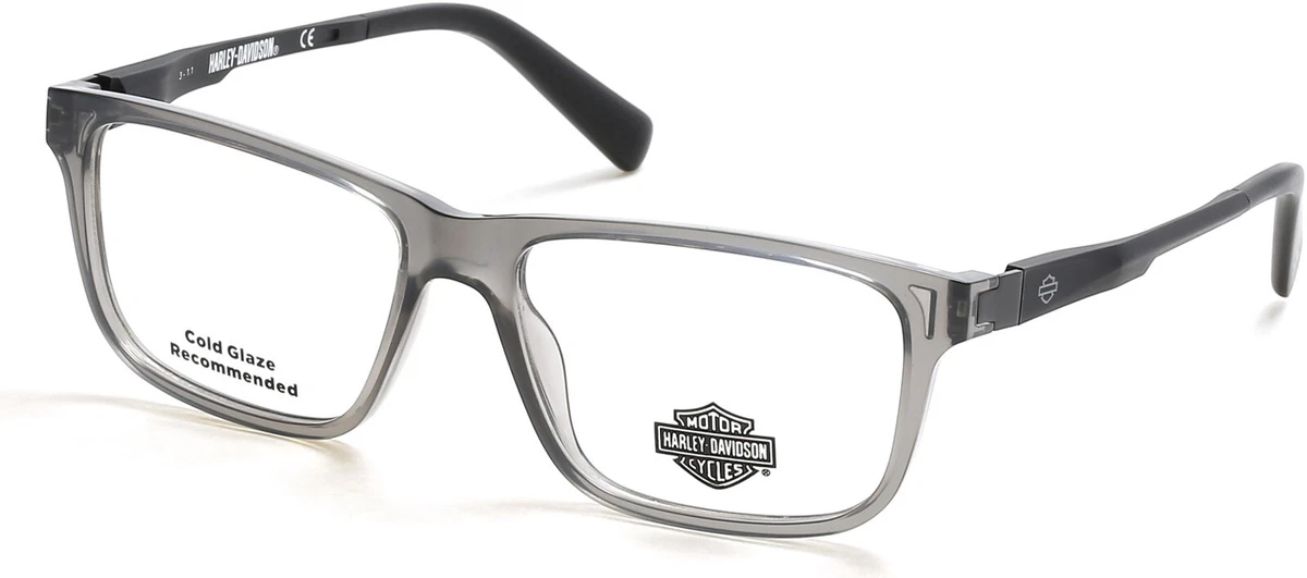 Harley Davidson HD9008 091 Matte Blue Plastic Optical Eyeglasses Frame 58 17 145