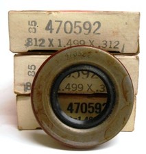 NATIONAL OIL SEAL, 470592, 0.812 X 1.499 X 0.312, LOT OF 3