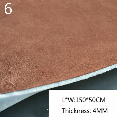 Thick Faux Suede Fabric Foam Backing Quilted Car Roof Upholstery Material Crafts - Picture 17 of 32