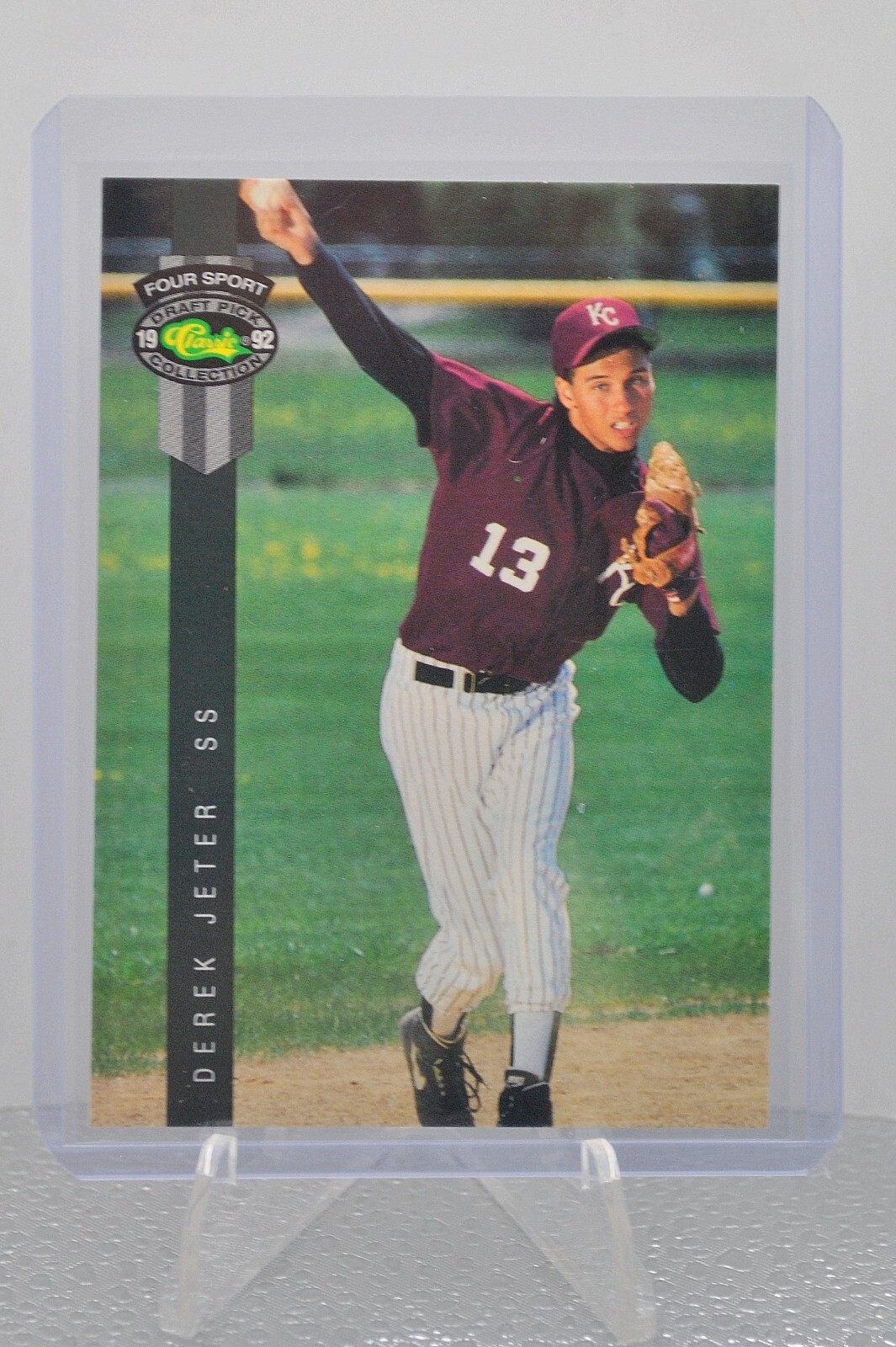 1992 Classic Four Sport Draft Pick Collection - #231 Derek Jeter (RC)