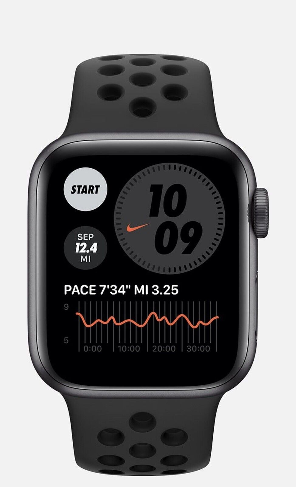 Apple Watch Nike Series 6 GPS 40mm グレイ