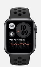 Apple Watch Nike Series 6 GPS 40mm Space Gray Aluminum Case Black Sport Band