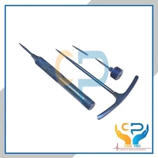 Care Dental Root Screw Extraction Root Extraction Periotome Blue Titanium Coated