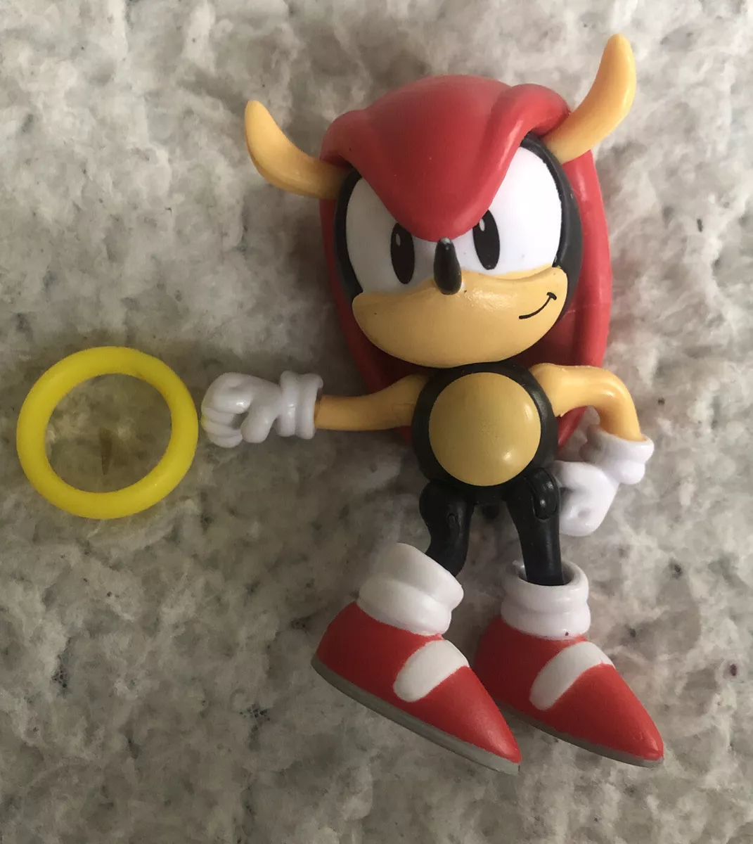 Sonic The Hedgehog Mighty 7cm Anillo De Poder