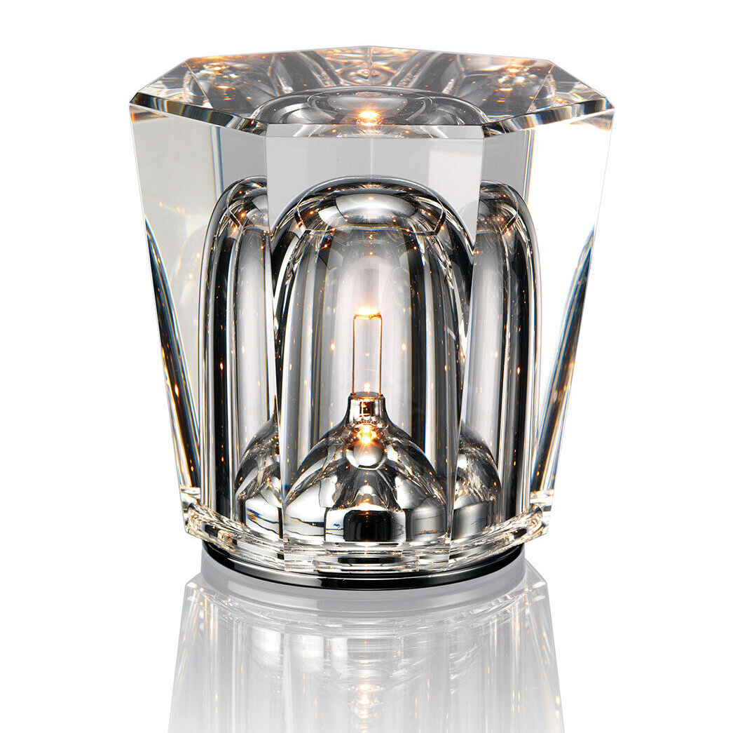 Xtal Crystal Ambientec XTL-01SLV Cordless Table Lamp Solid Xtal Crystal Ambientec XTL-01SLV Cordless Table Lamp Solid