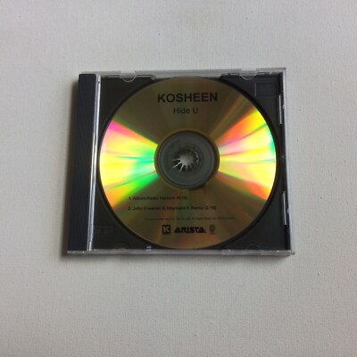 Kosheen  Hide U (2 TRACK PROMO) CDr ULTRA RARE John Creamer & Stephane K Remix