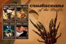 Palau 2011 - Crustaceans of the Pacific - Sheet of 4 Stamps - Scott #1068 - MNH