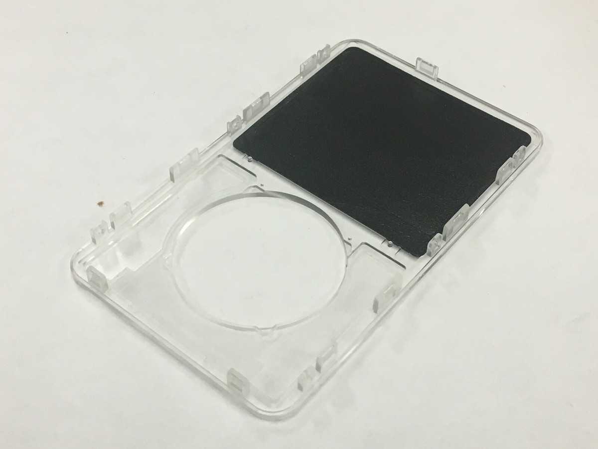 New Clear Front Faceplate Face Plate Cover Housing for iPod Video