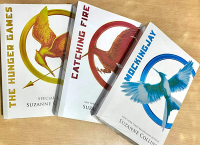 The Hunger Games Series by Suzanne Collins, Paperback...(3 Book Set)